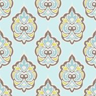 Abstract seamless vintage luxury ornamental vector pattern for fabric N3