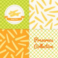 Homemade baby corn collection