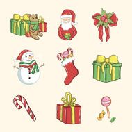 Merry Christmas with Santa Clau
