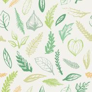 Seamless leaf pattern N65