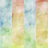 Light blue green yellow orange tone with retro vintage style
