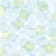 Light blue green tone with retro circle vintage style