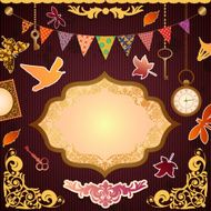 Vintage scrapbooking card N3