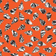 Seamless pattern made of random water drops or rain N14