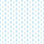 The pattern of blue drops rain N13