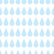 The pattern of blue drops rain N17