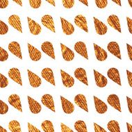 White and gold pattern Abstract geometric modern background N5