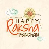 Greeting card for Raksha Bandhan celebration N4