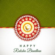 Beautiful rakhi for Raksha Bandhan celebration N6