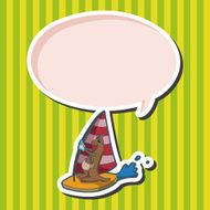 animal summer cartoon theme elements N30
