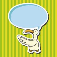 animal bird cartoon theme elements N6