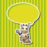animal summer cartoon theme elements N33