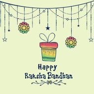 Greeting card for Raksha Bandhan celebration N9