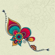 Creative rakhi for Raksha Bandhan celebration