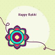 Colorful rakhi for Raksha Bandhan celebration