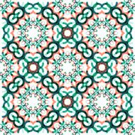 Seamless vector geometric abstract pattern Creative round shapes made of N22