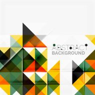Abstract geometric background Modern overlapping triangles N128