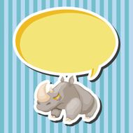 animal cartoon theme elements N74