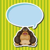 animal cartoon theme elements N79