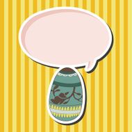 easter painting egg theme elements vector eps N78