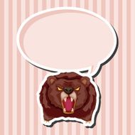 animal cartoon theme elements N81