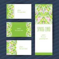 Vintage ornate card with Eastern elements N6