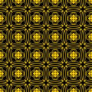 Seamless golden pattern