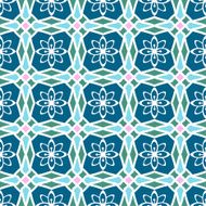 Seamless multicolor pattern