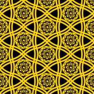 Seamless golden pattern N3