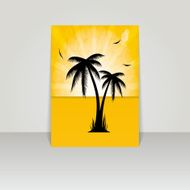Design for summer flyer