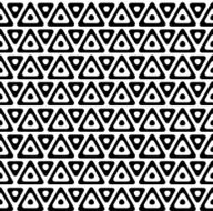 vintage retro seamless pattern black and white N3