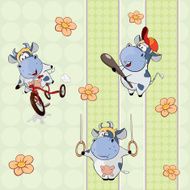 background with cows N2