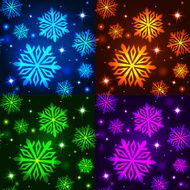 Snowflake Christmas Pattern N9