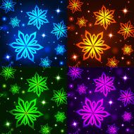 Snowflake Christmas Pattern N10