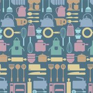 Cooking Tools And Utensil Background