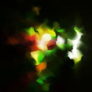 Abstract banner paints N2