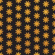 Luxury seamless golden floral wallpaper N10