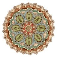 Hand drawn mandala