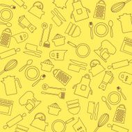 Cooking Tools And Utensil Background N2