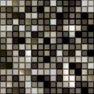 Bright shiny seamless mirror mosaic