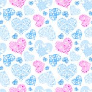 Bright openwork seamless pattern