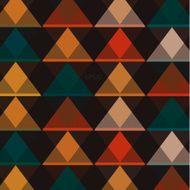 Abstract background with triangles vector illustration low polygon