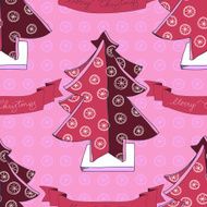 Vector hand drawn Christmas pattern N7