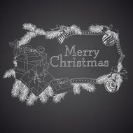 Hand drawn Christmas banners N8