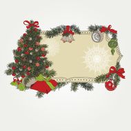 Hand drawn Christmas banners N11