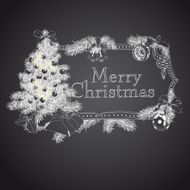 Hand drawn Christmas banners N13