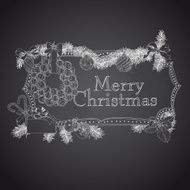 Hand drawn Christmas banners N20