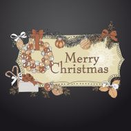 Hand drawn Christmas banners N21