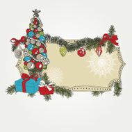 Hand drawn Christmas banners N22