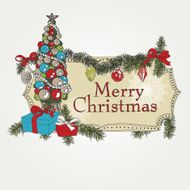 Hand drawn Christmas banners N28